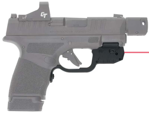 Picture of  Crimson Trace 0101820 Laserguard  Springfield Hellcat, Green Laser Black Polymer 850013143771