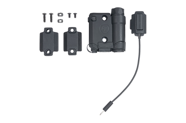 Picture of Crimson Trace 0100020 Rail Master Pro  Black Green Laser/White Light 5Mw/1000 Lumens Output, 532Nm Wavelength, Picatinny Rail Mount CMR-301