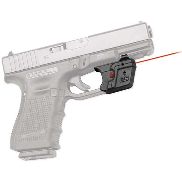 Picture of Crimson Trace 0151001 Defender Accu-Guard Black W/Red Laser 5Mw 633Nm Wavelength Compatible W/Glock 3-5 Trigger Guard Mount DS-121 610242004478