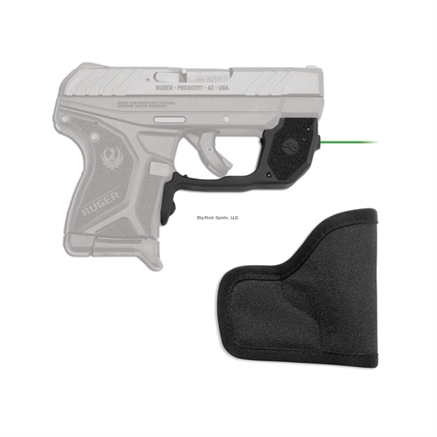 Picture of Crimson Trace Laserguard Laser Sight For Lcp II - Green, With Pocket Holster