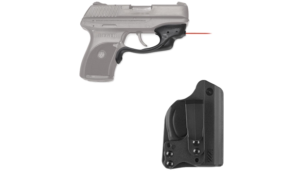 Picture of Crimson Trace Laserguard Laser Sight, Red, Blade Tech Holster, For Ruger Lc9 Lc380