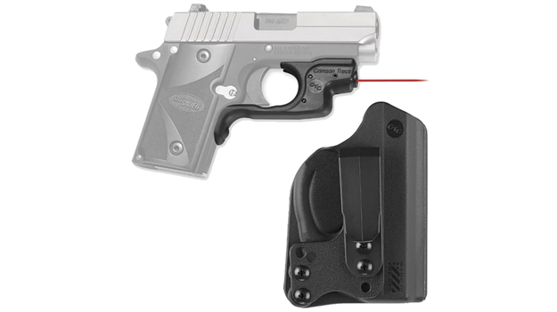 Picture of Crimson Trace Laserguard Laser Sight, Red Laser, Blade Tech Holster, For Sig P238/938