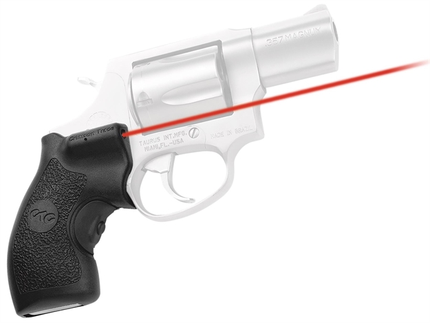 Picture of Crimson Trace 0119801 Lasergrips  Fits Taurus Small Frame, Red Laser 633Nm Wavelength 5Mw Output, Black Polymer LG-185