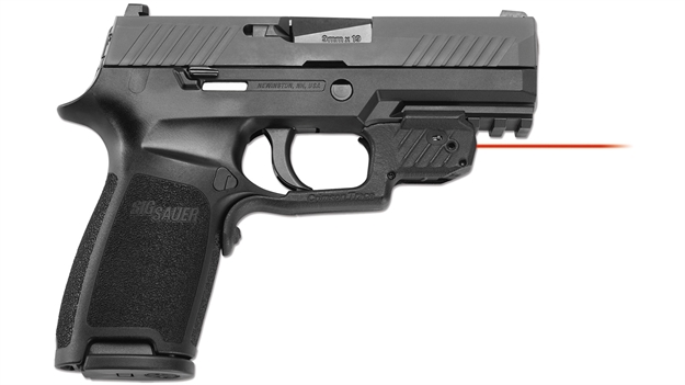 Picture of Crimson Trace 0177701 Laserguard  Fits Sig P320 (Except Subcompact)/M17/M18, Red Laser Black Polymer LG-420 610242009077