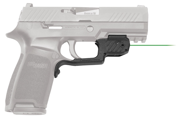 Picture of Crimson Trace 0177801 Laserguard  Fits Sig P320 (Except Subcompact)/M17/M18, Green Laser Black Polymer LG-420G 610242009084