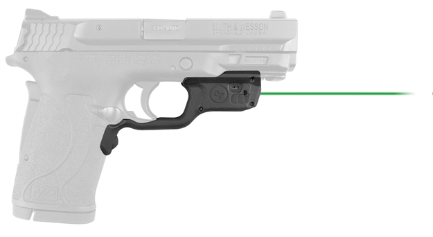 Picture of Crimson Trace 0198801 Laserguard  Fits S&W M&P 22/380Ez Shield/9Ez Shield, Green Laser Black Polymer LG459G 850002469431