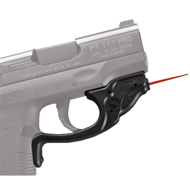 Picture of Crimson Trace Laserguard Laser Sight, Black, Instinctive Activation, Red Laser, Fits Taurus Millennium Pro Pistols LG-493 610242001217