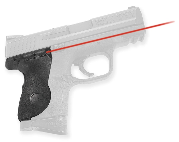 Picture of Crimson Trace Lasergrips Laser Sight, Black, Pressure Sensor Activation, Red Laser, Fits S&W Pistols LG-661 610242006618