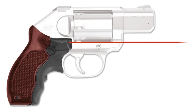 Picture of Crimson Trace 0196501 Lasergrips Master Series Kimber K6s, Red Laser Rosewood LG952 610242009466