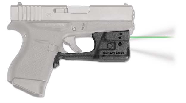 Picture of Crimson Trace 0158601 Laserguard Pro Compatible W/Glock 42/43/43X/48, Green Laser/White Light LL803G