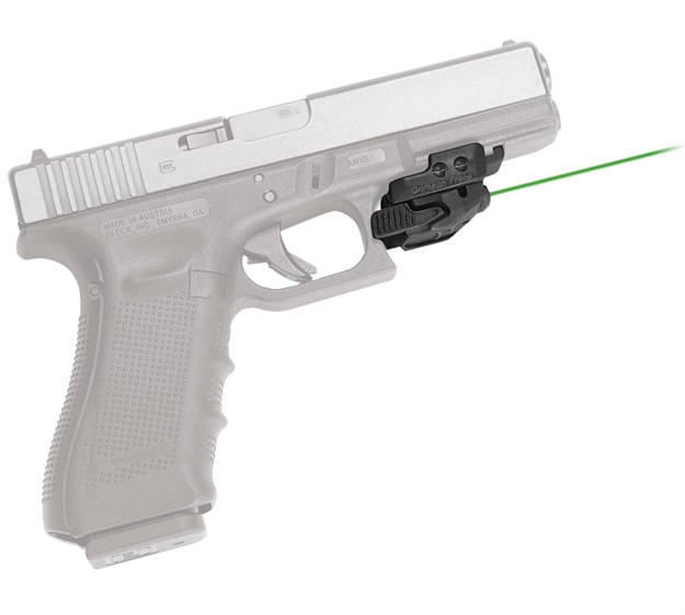 Picture of Crimson Trace Rail Master Laser Sight, Black, Switch Activation, Green Laser, Fits Rail-Equipped Pistols, Rifles & Shotguns CMR-206 610242006144