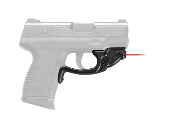 Picture of Crimson Trace Laserguard Laser Sight, Black, Instinctive Activation, Red Laser, Fits Taurus Millennium Pro Pistols LG-493