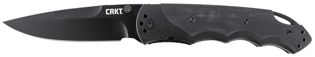 Picture of Crkt Fire Spark Assisted 3.87 IN Black Plain G-10 Handle