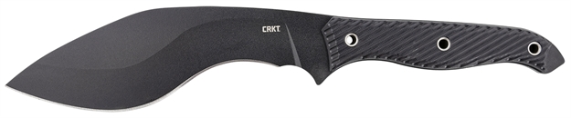 Picture of  Crkt 2710 Clever Girl Kukri 7.75" Fixed Plain Black Powder Coated Sk-5 Steel Blade/Black G10 Handle Includes Belt Clip/Lanyard