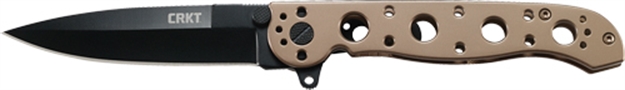 Picture of Crkt Knives M16-03Bk 3.5" Plain Edge Spear Point Black Blade Bronze