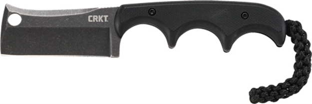 Picture of Crkt Knives Minimalist Cleaver Neck Knife 2.13" Blackout W/Sheath