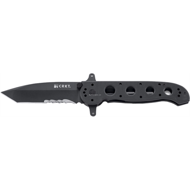 Picture of Columbia River M16 Special Forces G10 Black Tanto Combo Edge