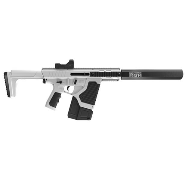 Picture of Cros Full Auto St1 W/ Red Dot Wht/Blk Air Rifl CFAST1X