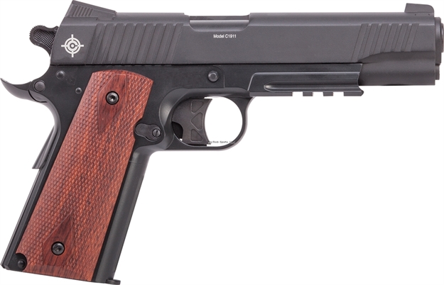Picture of Crosman 1911 Black, Co? Powered, Semi Auto Pellet Air Pistol .177 Cal