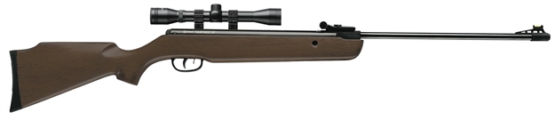 Picture of Crosman Vantage NP Nitro Piston Powered Break Barrel Air Rifle, .177 Cal, Hardwood Stock W/4X32mm Scope, 1200 Fps 30021 028478138643