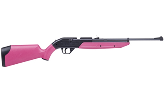 Picture of Crosman Pumpmaster 760 Bolt Action Variable Pump Air Rifle, .177 Cal Bb's, Pink, Variable Pump Power, 645 Fps 760P