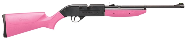 Picture of Crosman Pumpmaster 760 Bolt Action Variable Pump Air Rifle, .177 Cal Bb's, Pink, Variable Pump Power, 645 Fps 760P 028478129610