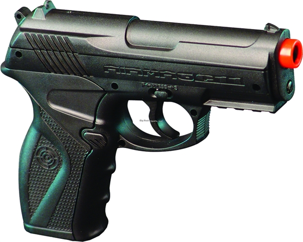 Picture of Crosman Air Mag C11 Airsoft Co2 Powered Compact Pistol, 6Mm, 16-Round Clip, Black, 400 Fps