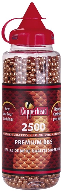 Picture of  Crosman 0747 Copperhead  177 Copper-Coated Steel 2500/Bottle 028478074705