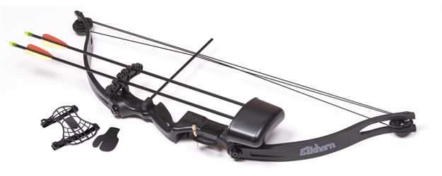 Picture of Crosman Elkhorn JR Compound Bow Kit Black 17-21Lb 22" Max Draw ABY1721 028478129450