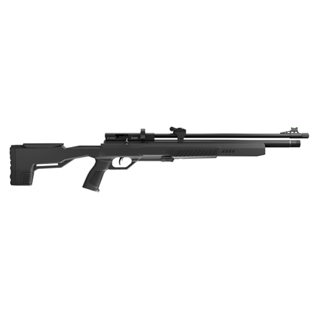 Picture of  Crosman Cpi77s Icon Air Rifle Pcp 177 12+1 Shot Black Black Receiver Black Fixed All Weather Stock