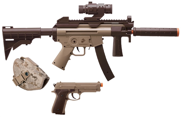 Picture of Crosman Mckt03 Marines Air Rifle Kit Semi-Auto 6Mm Airsoft Two Tone