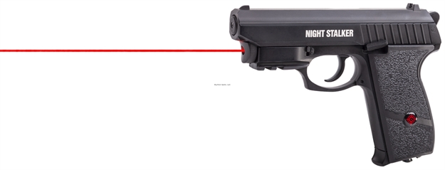 Picture of Crosman Night Stalker, Co2 Powered, Semi Auto Blowback Air Pistol With Internal Laser Sight