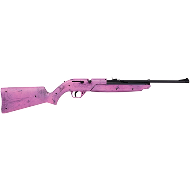 Picture of Crosman Pumpmaster 760 Bolt Action Variable Pump Air Rifle, .177 Cal Bb's, Pink, Variable Pump Power, 645 Fps 760P