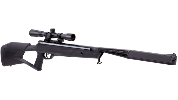 Picture of Benjamin Airguns Trail Np2 Powered Break Barrel Air Rifle .22Cal, Sbd Silencer, Stealth Black Stock, 3-9X32 Scope, 950 Fps