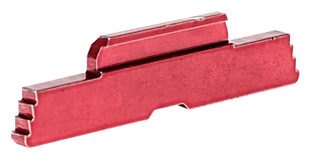 Picture of Cross Armory Crg5slrd Slide Lock  Extended Compatible W/Glock Gen1-5/P80 Red Steel CRGSLRD 037182204544