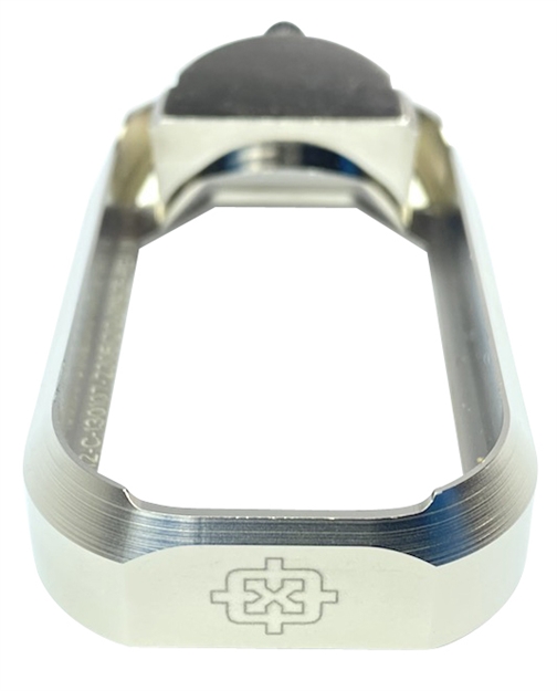 Picture of  Cross Armory Crgfmwsv Flared Magwell  Compatible W/Glock Gen1-3 Silver Anodized Aluminum