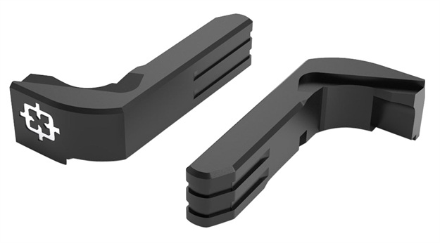Picture of  Cross Armory Crgmcbk Mag Catch  Extended Compatible W/Glock Gen1-3/P80 Black Anodized Aluminum 12080101993470