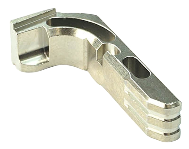 Picture of  Cross Armory Crgmcsv Mag Catch  Extended Glock Gen1-3/P80 Silver Anodized Aluminum 12080101993654