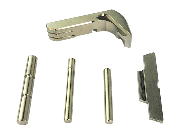 Picture of Cross Armory Crgoksv Operator Parts Kit Compatible With Glock Gen1-3 Silver Steel