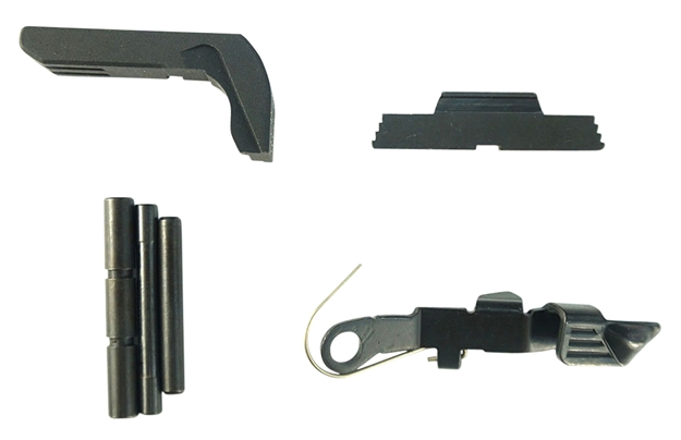 Picture of Cross Armory Crgpkbk Performance Parts Kit Compatible With Glock Gen1-3 Black Steel