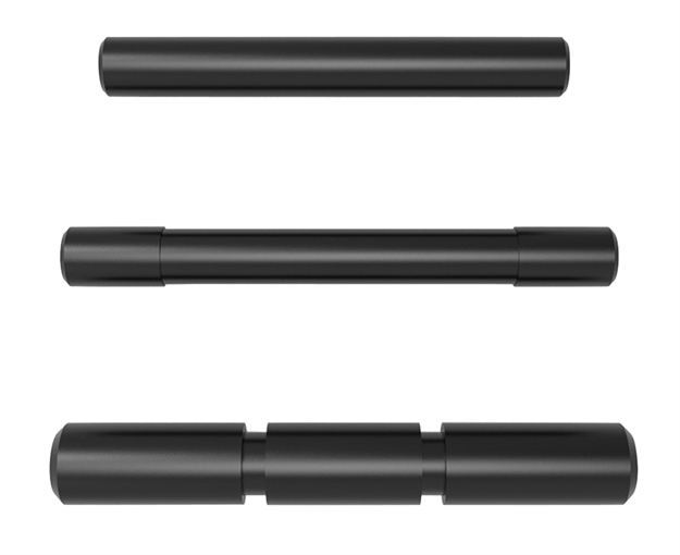 Picture of Cross Armory Crgpsbk 3 Pin Set  Compatible With Glock Gen1-3 Steel Black