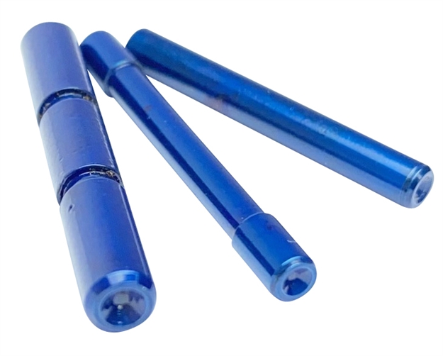 Picture of  Cross Armory Crgpsbl 3 Pin Set Dimpled Compatible W/Glock Gen1-3 Blue Steel 791109634837