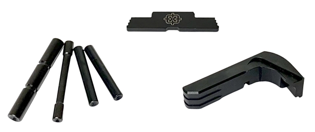 Picture of  Cross Armory Crp800kbk 3 Piece Upgrade Kit P80 Gen1-3 Black 037182204933