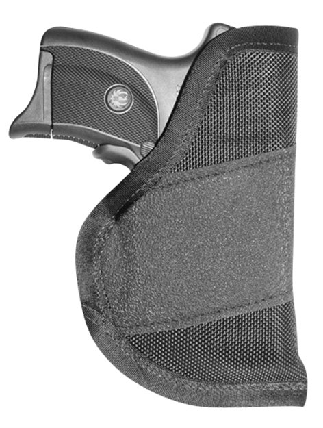 Picture of Crossfire Shooting Gear Grplsrsa1s2 The Grip  Iwb Black Ballistic Nylon Fits Subcompact Fits 2-2.50" Barrel Ambidextrous Hand GRPLSRSA1S-2