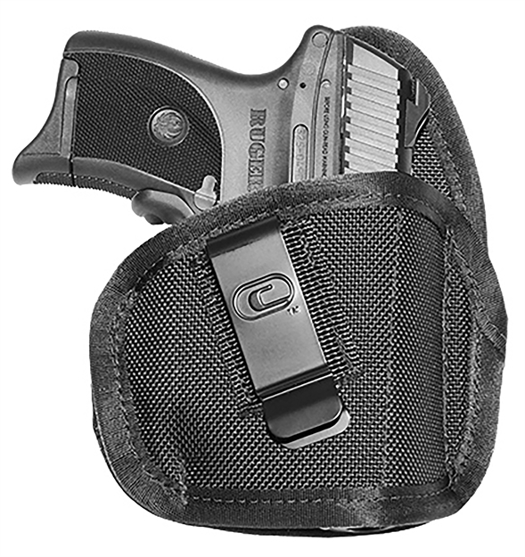 Picture of  Crossfire Shooting Gear Crftpstlsrsa1m1r The Tempest Laser Iwb Size 01 Black Ballistic Nylon Belt Clip Fits Micro 1-1.50" Barrel Right Hand 812254022109