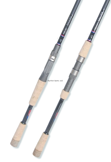 Picture of Crowder Salute Series Spin Rod, 6'6", 1 Pc, Fast, Med Lt, 3/8-3/4 OZ Lures, 8 LB - 15 LB Line