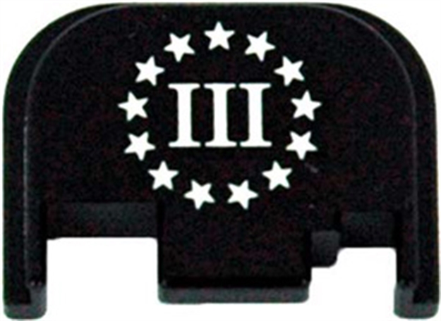 Picture of Cruxord Back Plate 3% Flag Fits Glock 43! CG059B3