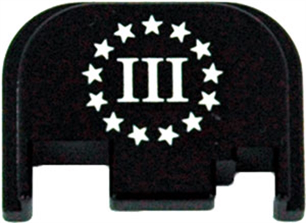 Picture of Cruxord Back Plate 3% Flag Fits Most Glocks Gen 1-4! CG054B3