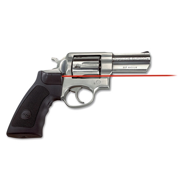 Picture of Crimson Trace 011790 Lasergrips  Fits Ruger Alaskan/Gp100/Super Redhawk, Red Laser 633Nm Wavelength 5Mw Output, Black Polymer LG-344