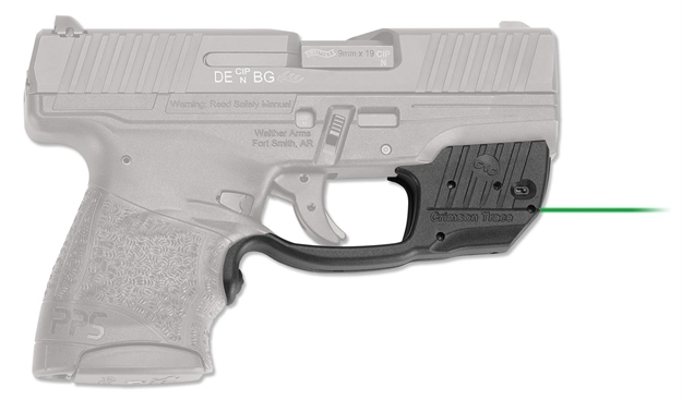 Picture of Crimson Trace 0158101 Laserguard  Fits Walther Pps M2, Green Laser Black Polymer LG482G 610242007233